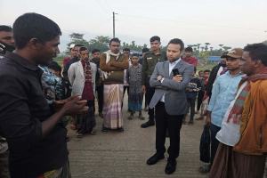 বিশ্বম্ভরপুরে অবৈধভাবে বালু উত্তোলন: দুই ব্যক্তিকে ১ লাখ টাকা জরিমানা