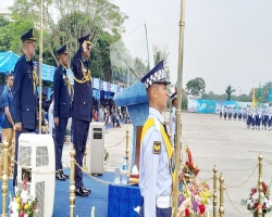 বাংলাদেশ বিমান বাহিনীর নব বিমানসেনা দলের প্রশিক্ষণ সমাপনী কুচকাওয়াজ অনুষ্ঠিত