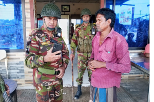 হবিগঞ্জে মহাসড়কে চাঁ*দাবাজি, সেনাবাহিনীর হাতে আ*টক ১