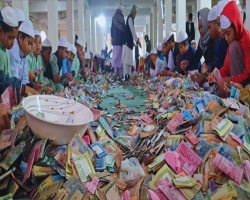 রেকর্ড ভেঙে পাগলা মসজিদে মিললো ৬ কোটি ৩২ লাখ টাকা
