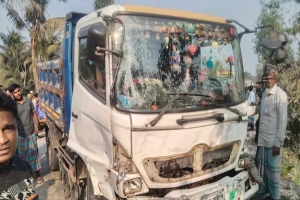 ট্রাকের ধাক্কায় ইজিবাইকের ৫ যাত্রী নিহত