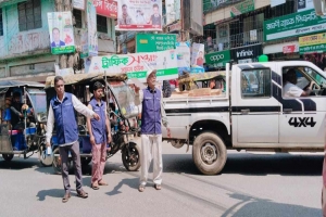 শ্রীমঙ্গলে নিসচার সচে*তনতামূলক লিফলেট বিতরণ