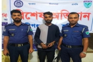 নবীগঞ্জে পুলিশের অভিযানে গ্রেপ্তার ১