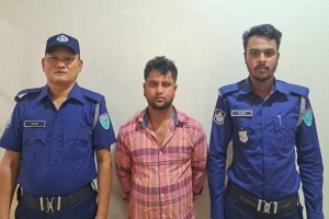 মাধবপুরে ৫ বছরের সাজাপ্রাপ্ত পলাতক আসামী গ্রে ফ তা র 