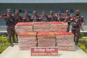 সুনামগঞ্জে ৩১ লক্ষ টাকার ভা*রতীয় শাড়ি জ*ব্দ