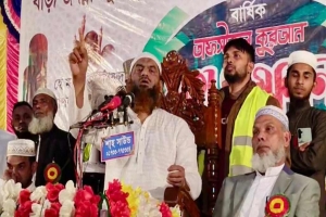 আগামীর বাংলাদেশ হবে খেলাফতের: সুনামগঞ্জে মামুনুল হক