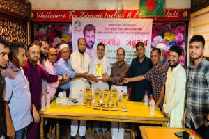 বড়লেখায় নিসচার উদ্যোগে সংবর্ধনা 