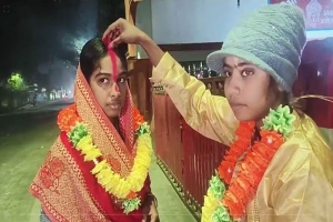 ভালোবাসা মেনে নেয়নি পরিবার, পালিয়ে বিয়ে করলেন পপি-প্রতিমা