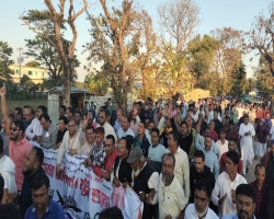 পরিকল্পনামন্ত্রী নৌকার মনোনয়ন পাওয়ায় শান্তিগঞ্জে আনন্দ মিছিল 
