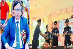হবিগঞ্জ জেলার শ্রেষ্ঠ ইউএনও রুহুল আমিন, সম্মাননা পেলেন ওসি