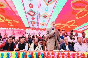 ‘অসমাপ্ত কাজ সমাপ্ত করতে নৌকায় ভোট দিন’  