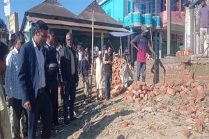 জগন্নাথপুরে অবৈধ স্থাপনা উচ্ছেদ
