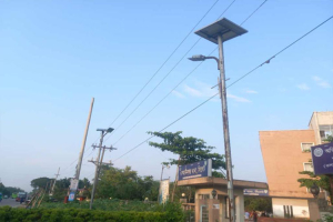 ওসমানীনগরে বিকল সৌরবাতি, অন্ধকারে জনদু'র্ভোগ