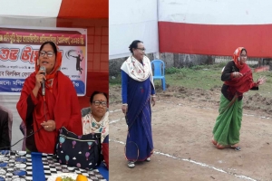 আন্ত: কমলগঞ্জ মণিপুরি বালিকা দ্বৈত ব্যাডমিন্টন টুর্নামেন্টের উদ্বোধন