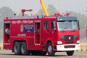 শান্তিগঞ্জে ভ*য়াবহ অ গ্নি কা ণ্ডে ৪টি বসতঘর পু ড়ে ছাই