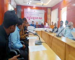 শান্তিগঞ্জে মহান বিজয় দিবস উদযাপন উপলক্ষে প্রস্তুতি সভা