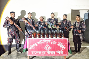 হবিগঞ্জ সী*মান্তে গরু ও ম*দ জ*ব্দ