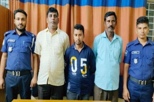 মাধবপুরে চাঁ দা বাজি মা ম লা য় দুই ইউপি সদস্য সহ গ্রে প্তা র 
