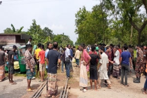 শায়েস্তাগঞ্জে ট্রেন-সিএনজি সংর্ঘষে মহিলা নিহত, আহত ৩ 