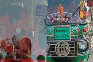 মিয়ানমার থেকে গুলি এসে ভাঙলো বাংলাদেশের অটোরিকশার গ্লাস
