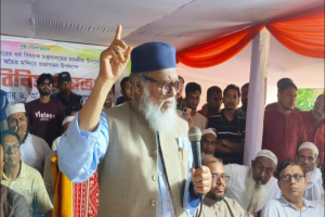নির্বাচনকে কেন্দ্র করে দেশে সা*ম্প্রদায়িক দা ঙ্গা র কোনো সুযোগ নেই: সুনামগঞ্জে ধর্ম উপদেষ্টা