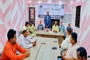 নবীগঞ্জে সাংবাদিক আলীমের মৃ ত্যু বা র্ষি কী তে স্মরণ সভা ও দোয়া মাহফিল