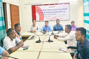 গোয়াইনঘাটে বাল্যবিবাহ, শিশুশ্রম ও শিক্ষায় ঝরে পড়া রোধে অগ্রগতি সভা