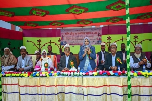 জামালগঞ্জ সরকারি মডেল উচ্চ বিদ্যালয়ে ক্রীড়া অনুষ্ঠানের উদ্বোধন 