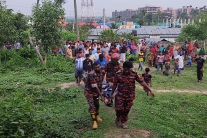 শায়েস্তাগঞ্জে ট্রেনে কাটা পড়ে যুবকের পা বিচ্ছিন্ন