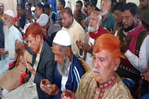 মাধবপুরে বেগম খালেদা জিয়ার সুস্থতা কামনায় দোয়া মাহফিল