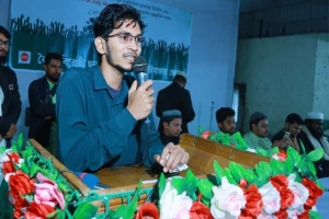 মৌলভীবাজারে বৈ ষ ম্য বি রো ধী ছাত্র আন্দোলনের ছাত্র সমাবেশ