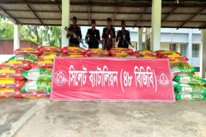 সিলেট সীমান্তে বিজিবির অভিযানে ১ কোটি ৮৫ লাখ টাকার চোরাচালানী মালামাল জব্দ