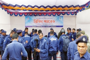 মৌলভীবাজারে নির্বাচন কেন্দ্রিক জেলা পুলিশের নিরাপত্তা পরিকল্পনা