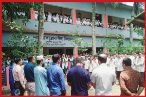বিমান দু*র্ঘটনায় বড়লেখায় শোক পালন
