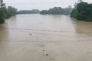 হবিগঞ্জের সকল নদ-নদীর পানি বিপদ সীমার উপর দিয়ে প্রবাহিত 