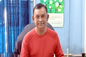 হবিগঞ্জে গ্রে প্তার আওয়ামী লীগ নেতা শঙ্খ শুভ্র রায়