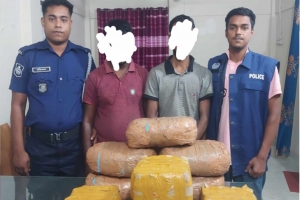 মাধবপুরে ভারতীয় মা*দকসহ দুই যুবক আ ট ক 