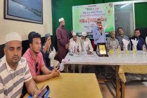 সাপ্তাহিক সীমান্তের ডাকের আয়োজনে কুলাউড়ায় কর্মরত  সাংবাদিকদের সম্মানে দোয়া ও ইফতার