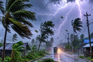 সাত জেলায় ৬০ কিমি বেগে ঝ*ড়ের আ শ ঙ্কা সাত জেলায় ৬০ কিমি বেগে ঝ*ড়ের আ শ ঙ্কা