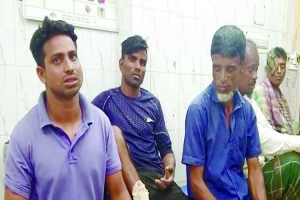 হবিগঞ্জে দু’পক্ষের সং ঘ র্ষ. আ হ ত ৩৫