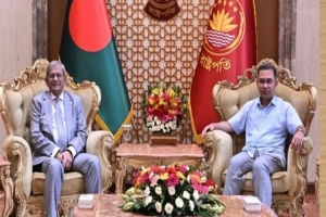বঙ্গভবনে রাষ্ট্রপতির সঙ্গে প্রধানমন্ত্রীর সৌজন্য সাক্ষাৎ বঙ্গভবনে রাষ্ট্রপতির সঙ্গে প্রধানমন্ত্রীর সৌজন্য সাক্ষাৎ