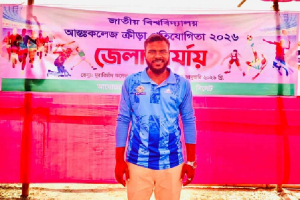 বালাগঞ্জের  তালিমুল আন্তঃকলেজ ক্রীড়ায় জেলা পর্যায়ে শটপুটে চ্যাম্পিয়ন