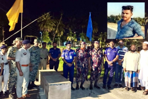 কুলাউড়া সীমান্তে বি*এসএফের গু*লিতে নি*হত বাংলাদেশি যুবকের ম*রদেহ হস্তান্তর