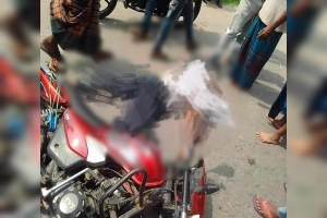 মাধবপুরে ট্রাক্টর চাপায় সাবেক সেনা সদস্য নিহত