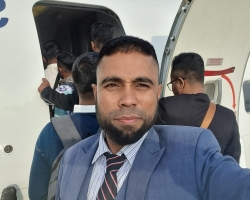 বিশ্ব জলবায়ু সম্মেলনে অংশ গ্রহণ করতে দুবাই গেছেন সাংবাদিক হোসাইন