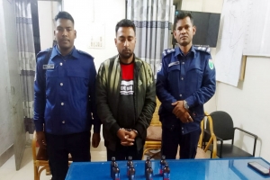 মৌলভীবাজারে ফেন্সিডিলসহ আটক ১ 