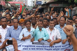 জুলাই গ ণ অ ভ্যু ত্থা নে তাহিরপুরে বিএনপির বিজয় মি ছি ল