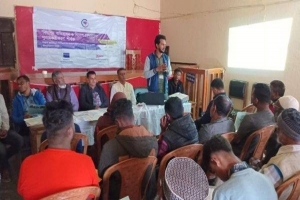 জগন্নাথপুরের রানীগঞ্জে ব্র্যাক মাইগ্রেশন প্রোগ্রামের ক র্ম শা লা