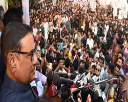 ‘বেশি লাফালাফি করলে ফখরুল-রিজভীর মাথায় ইউরেনিয়াম ঢেলে দেব’ 