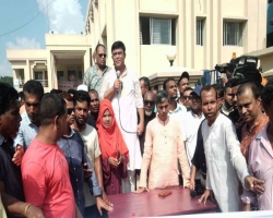 জগন্নাথপুরে মিজান বলয়ের নেতৃত্বে আওয়ামী লীগের ফের শান্তি সমাবেশ 